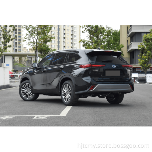 Nuovi veicoli Energy Toyota Hybrid Nuova auto Toyota Highlander 2022 2.5L 180 km/H AWD Auto di lusso Carro Electrico